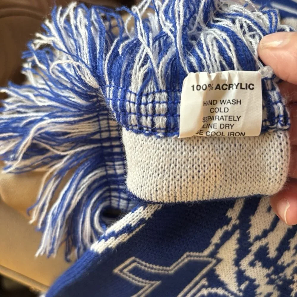 Memphis Tigers TSU‎ University Scarf Blue White Officially Licensed Product NWT